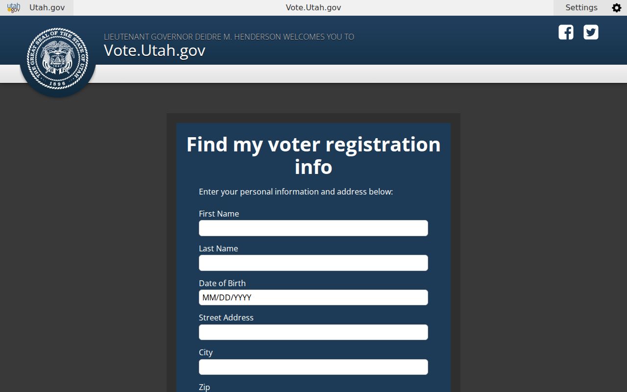 Millcreek residents directory Utah voter lookup
